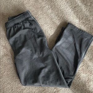 Grey underarmour sweatpants MENS